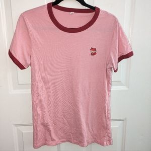 Foxy ringer tee